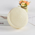 Sac rond de petite taille en paille
