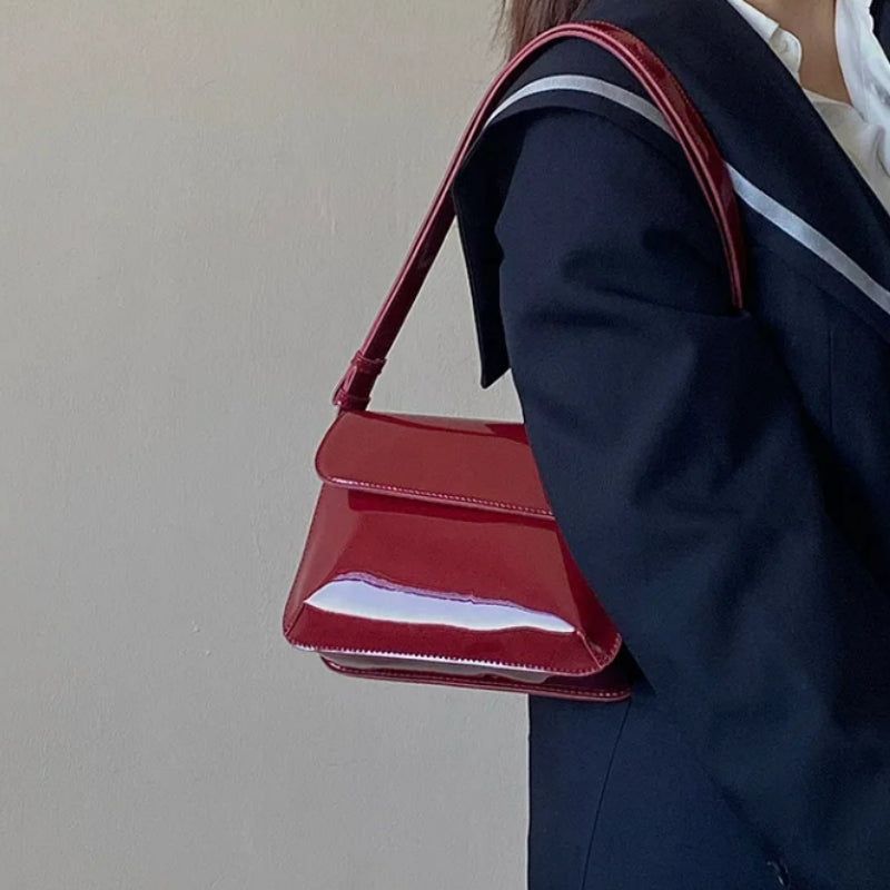 Sac rouge haut de gamme à main