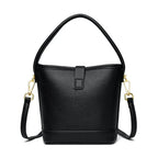 Sac seau avec port à main et bandoulière
