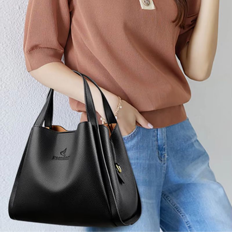 Sac seau élégant au design souple