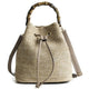 Beuteltasche Aus Stroh