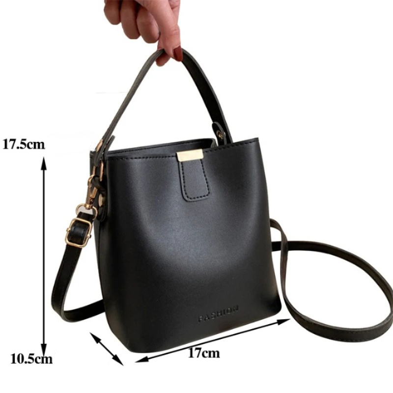 Sac seau féminin à bandoulière au style chic