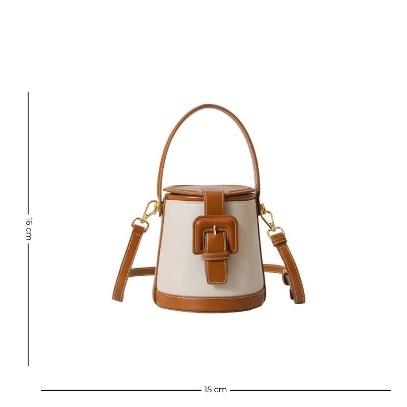 Sac seau féminin compact à l’allure élégante