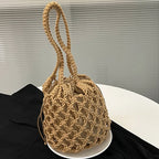 Sac seau féminin design en filet