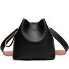 Sac seau luxueux à bandoulière pour femme