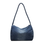 Sac souple en denim matelassé
