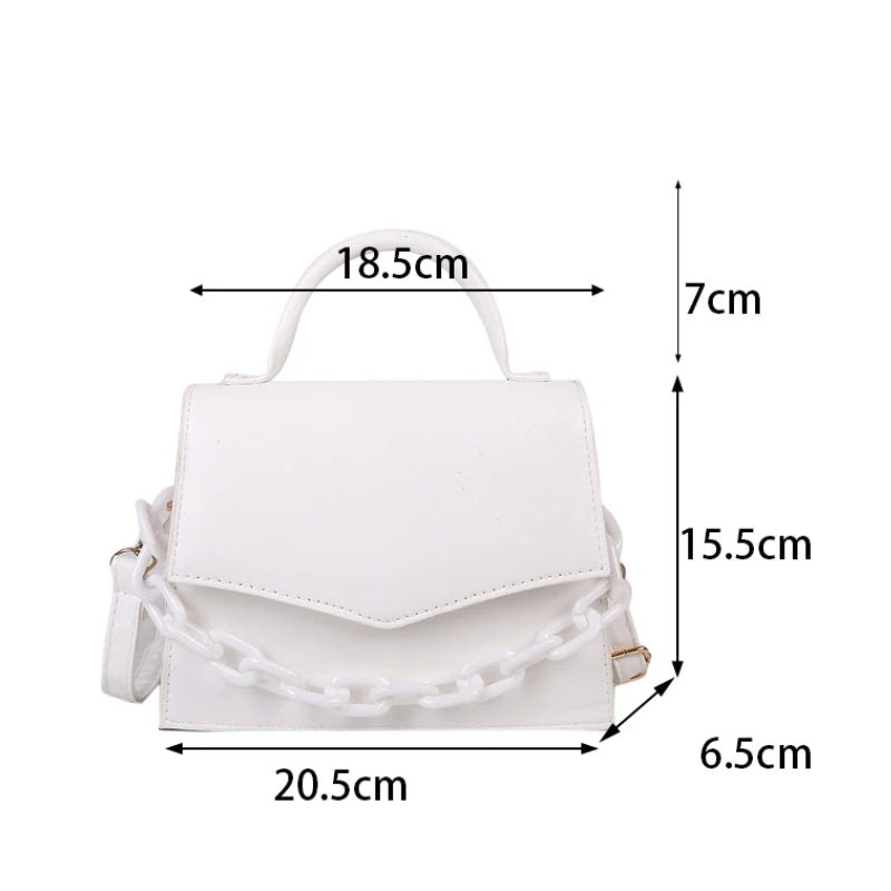 Sac tendance à porter à la main avec chaîne