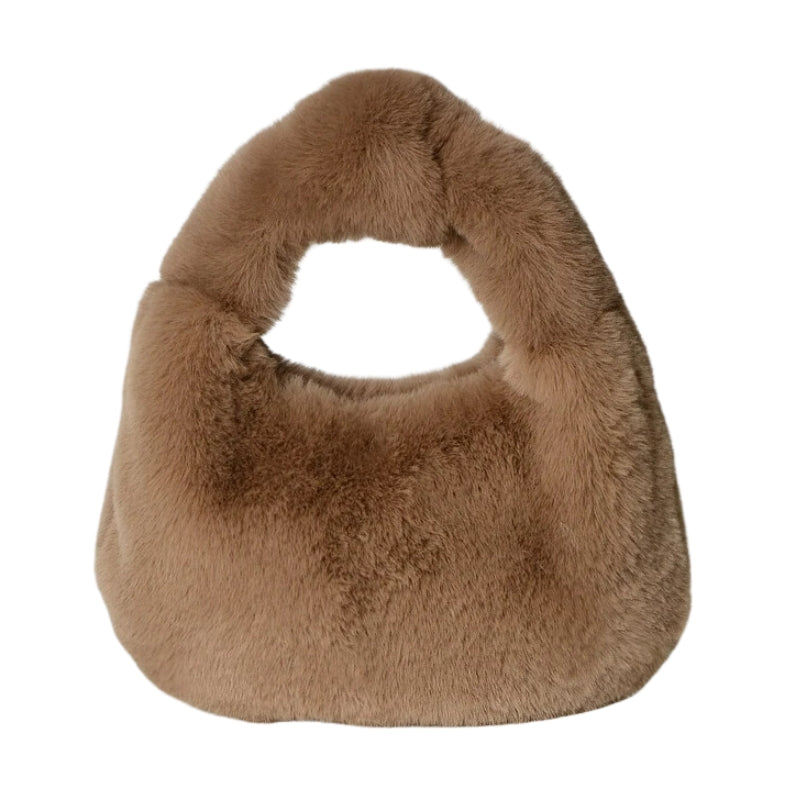 Sac tendance effet fausse fourrure