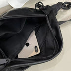 Sac tendance en PU forme banane pour femme