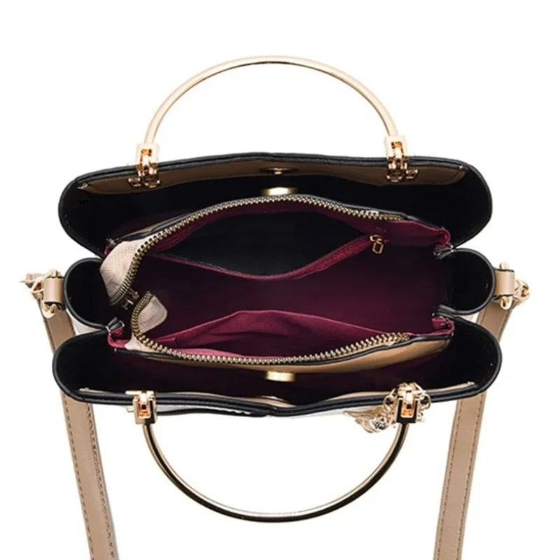 Sac tendance féminin porté à la main
