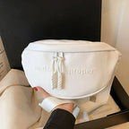Sac tendance pour femme format banane en PU