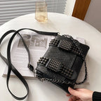 Sac tête de mort à main
