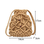 Sac tissé en macramé