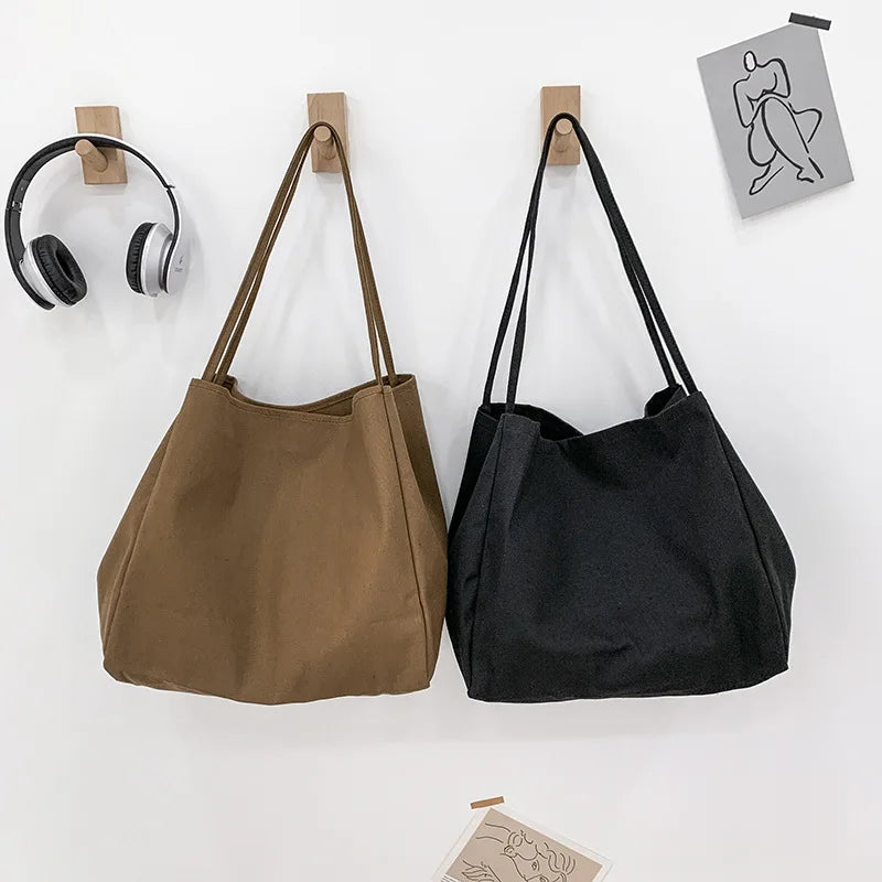 Sac toile de type fourre-tout