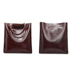 Sac tote bag féminin en cuir format cabas