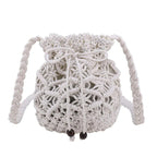 Sac travaillé en macramé