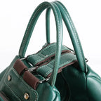Sac vert femme modulable en porté main et dos