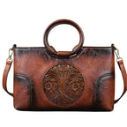 Sac vintage en simili pour femme