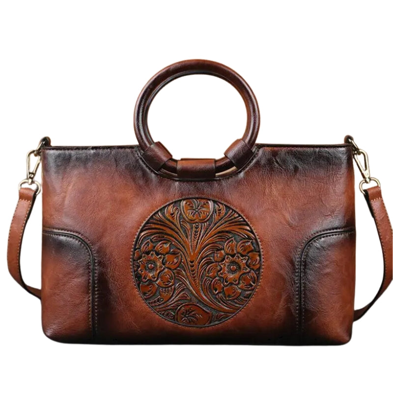 Sac vintage en simili pour femme