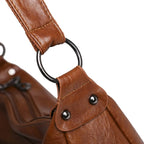 Sac vintage féminin muni d’une bandoulière