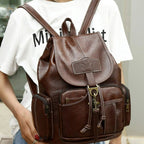 Sac vintage pour femme à dos