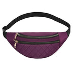 Sacoche banane en tissu pour femme